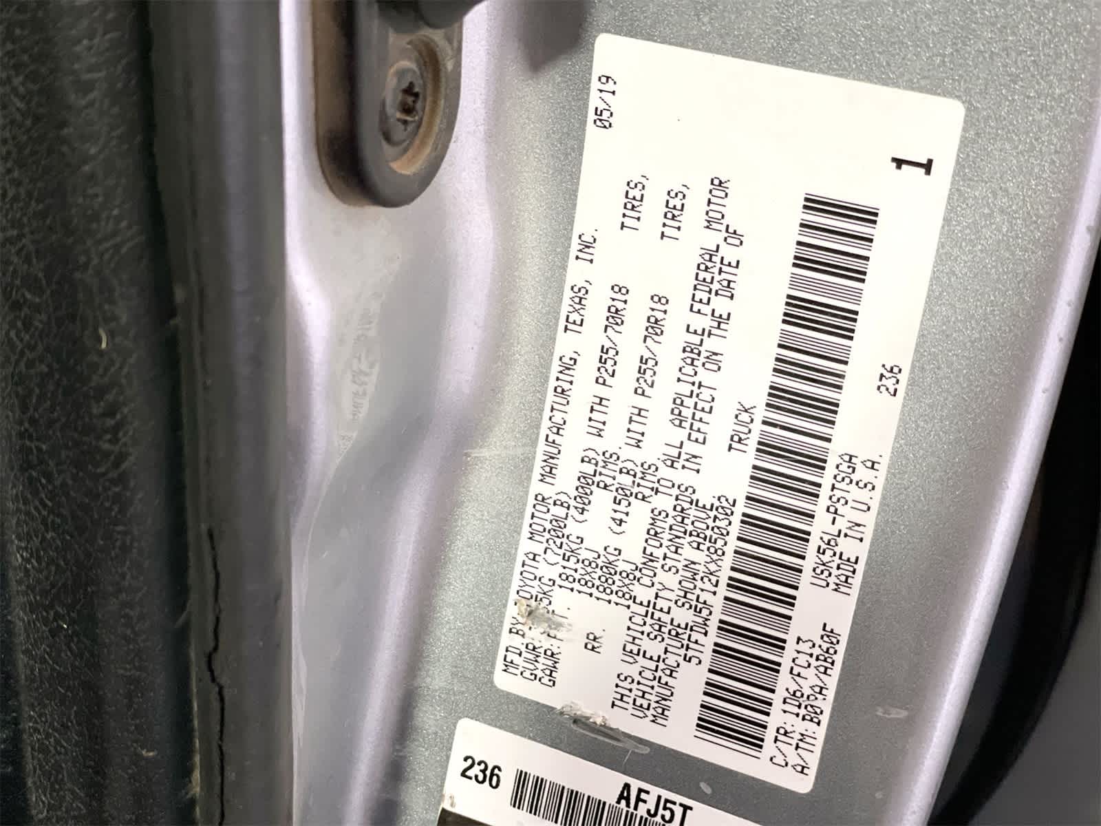 2019 Toyota Tundra SR5