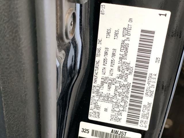 2015 Toyota Tundra SR5