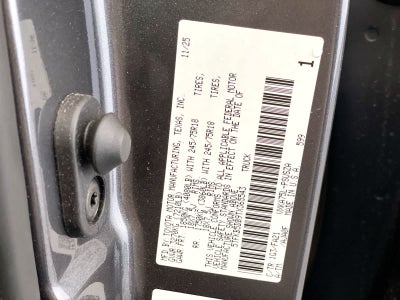 2026 Toyota Tundra SR