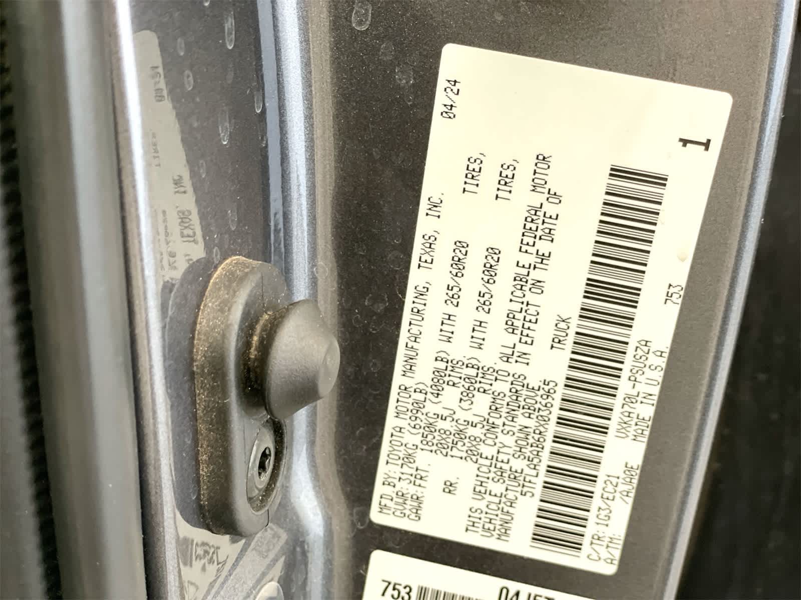 2024 Toyota Tundra SR5