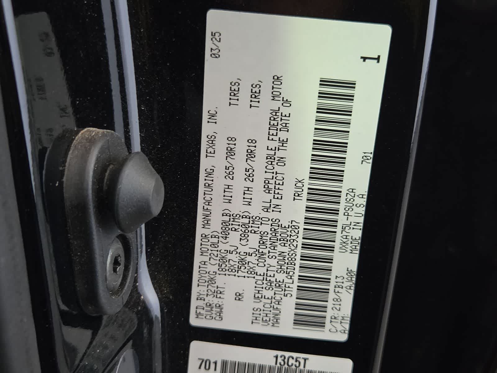 2025 Toyota Tundra SR5