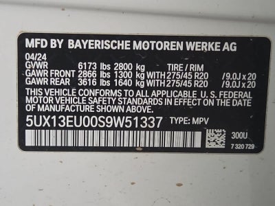 2025 BMW X5 sDrive40i sDrive40i