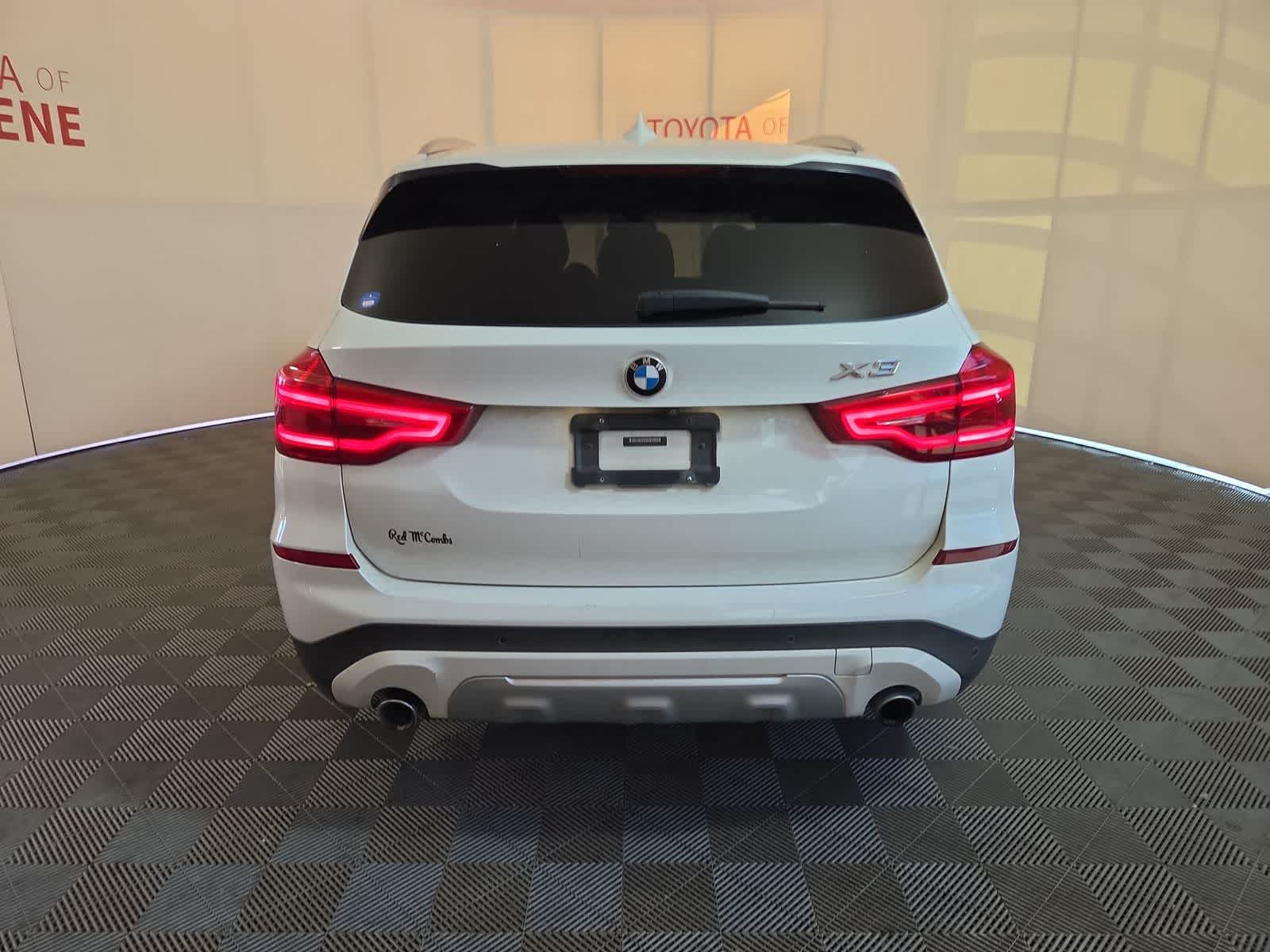2018 BMW X3 xDrive30i xDrive30i