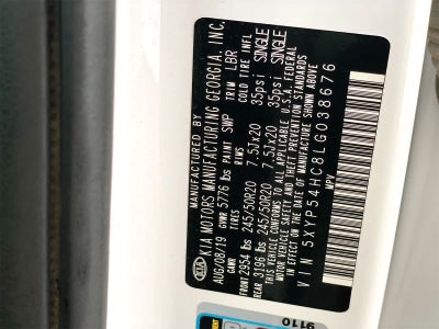 2020 Kia Telluride SX