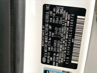 2020 Kia Telluride SX