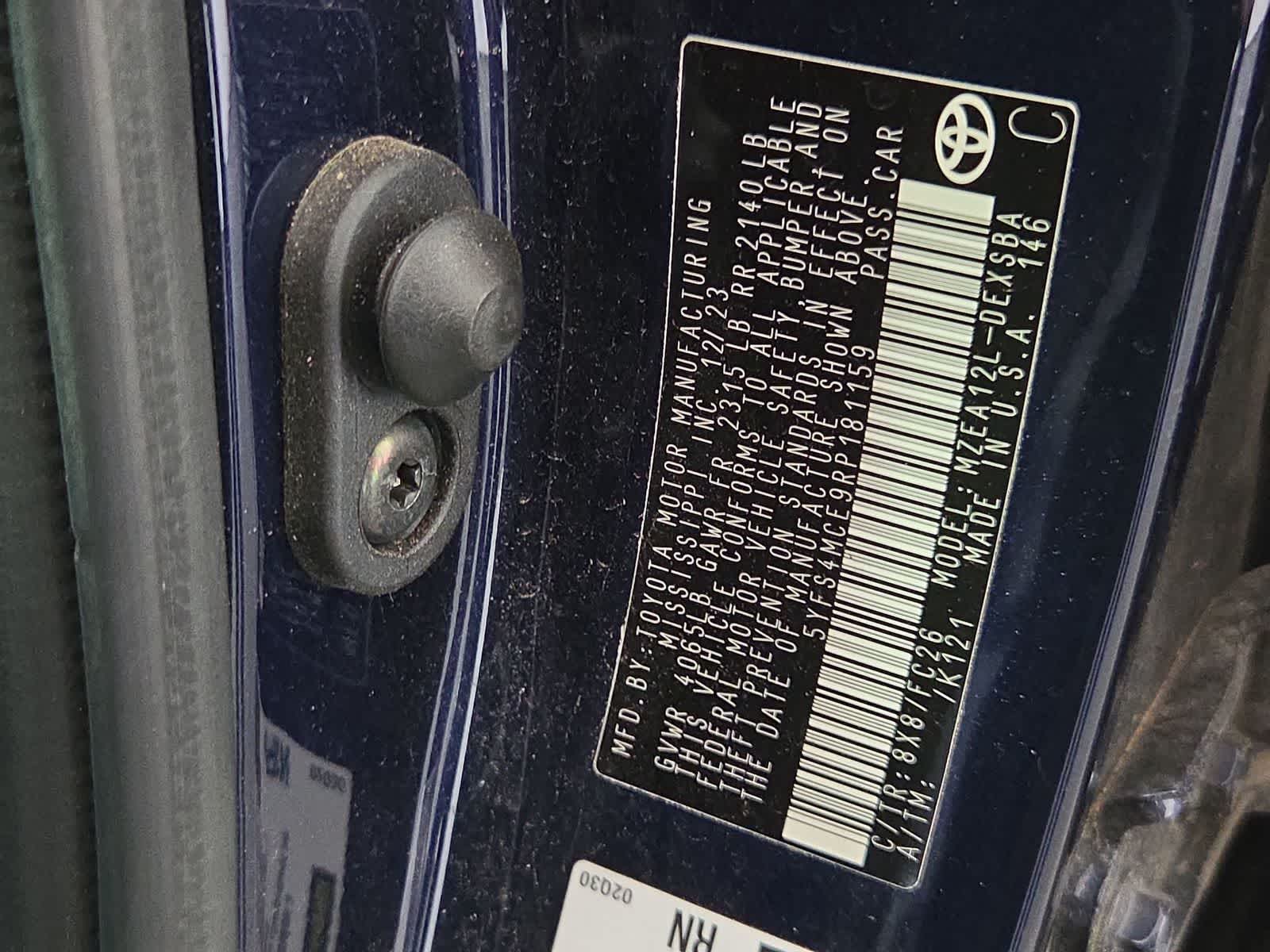 2024 Toyota Corolla SE