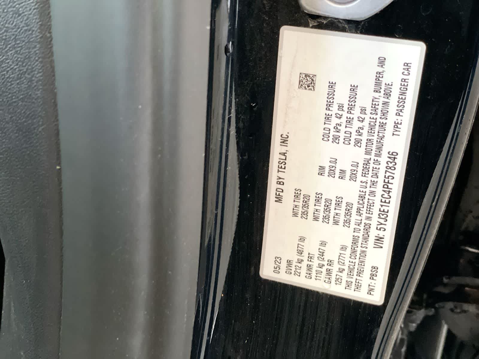 2023 Tesla Model 3 Performance