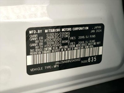 2024 Mitsubishi Outlander SE