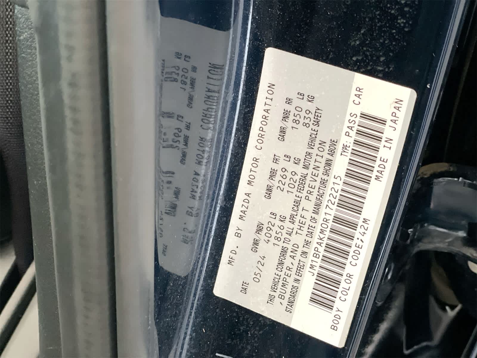 2024 Mazda Mazda3 Hatchback 2.5 S Select Sport