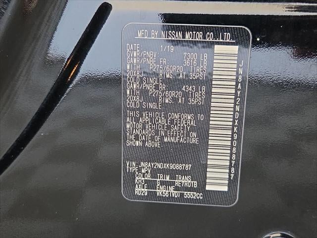 2019 Nissan Armada SL