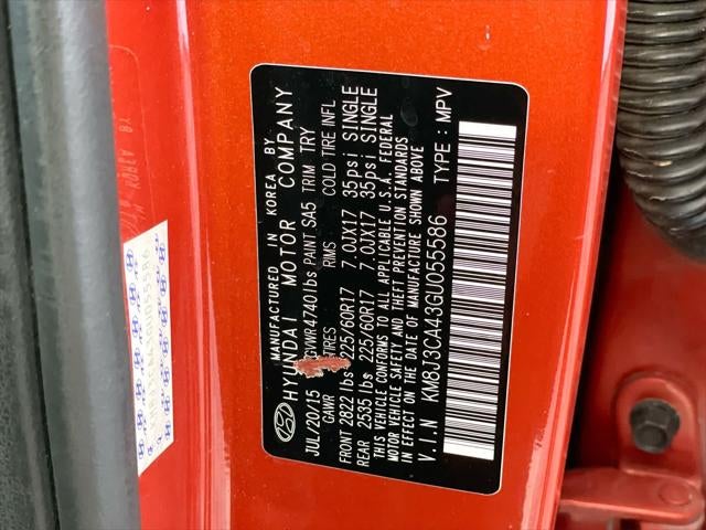 2016 Hyundai Tucson SE