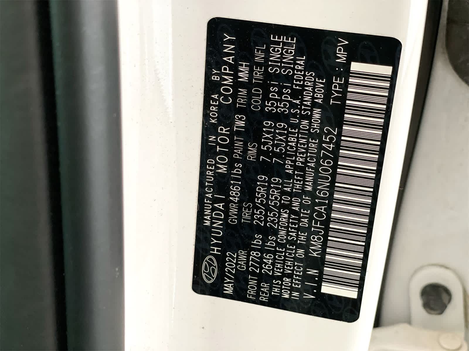 2022 Hyundai Tucson Hybrid SEL Convenience