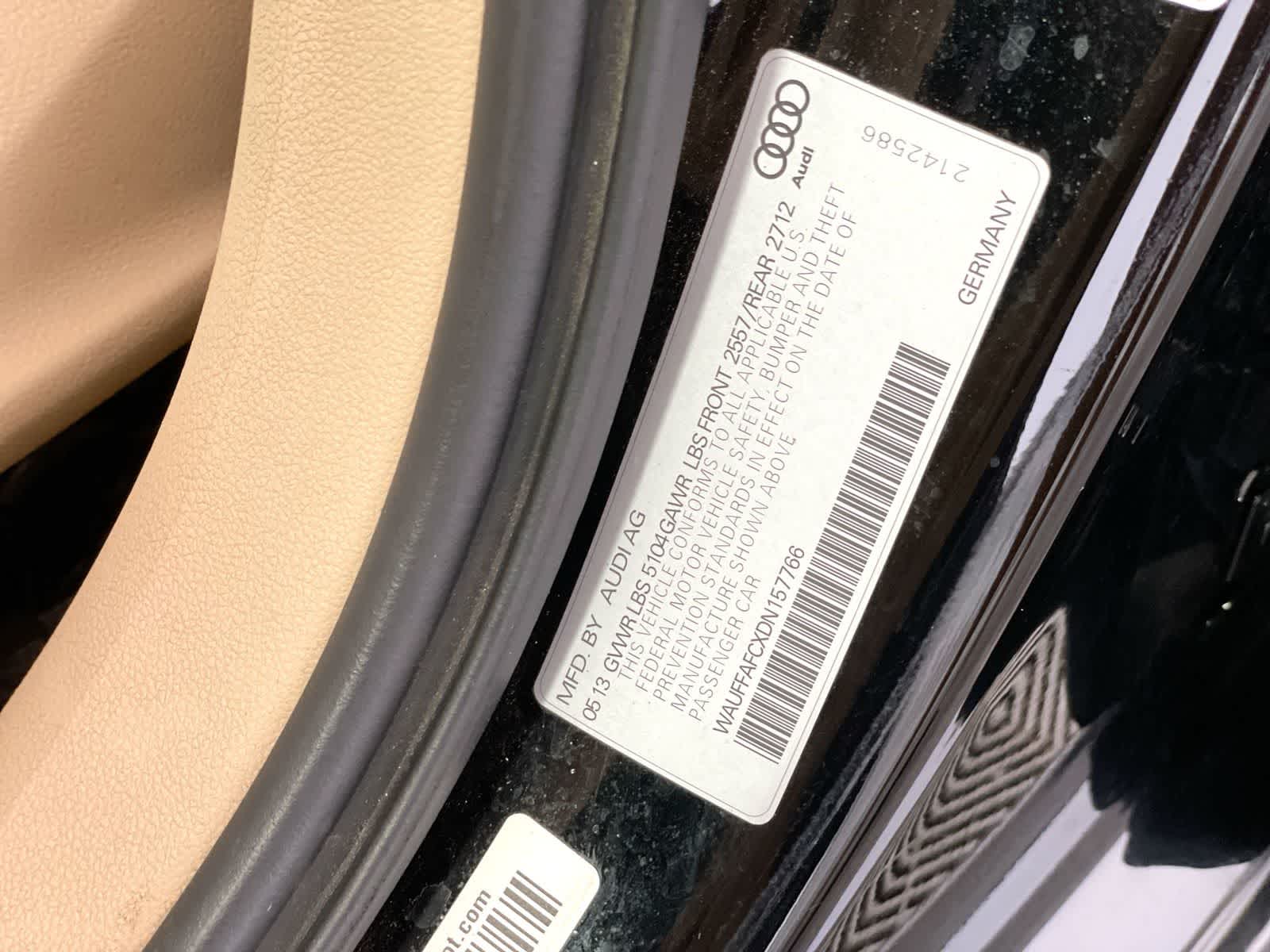 2013 Audi A6 2.0T Premium