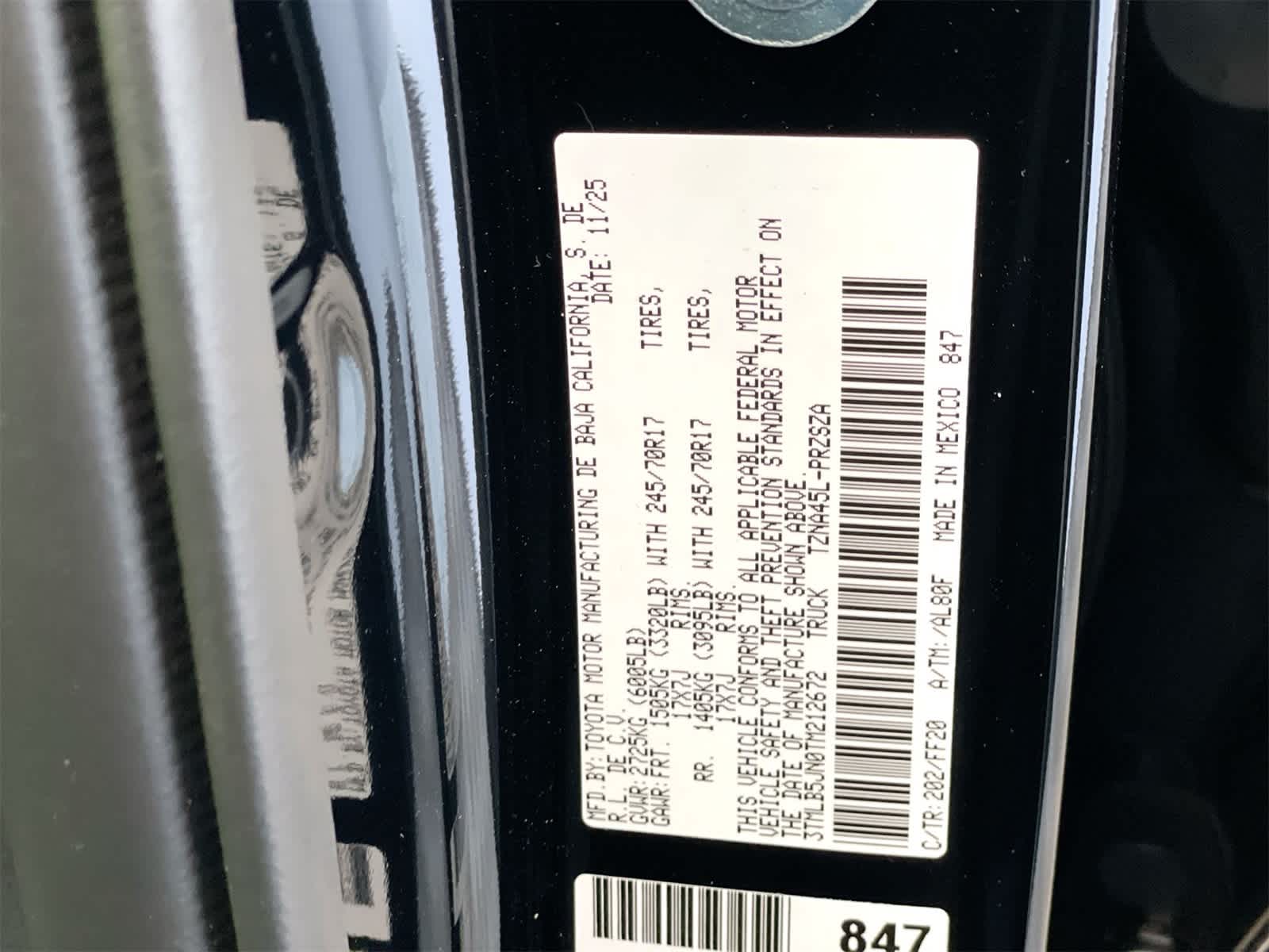 2026 Toyota Tacoma SR5