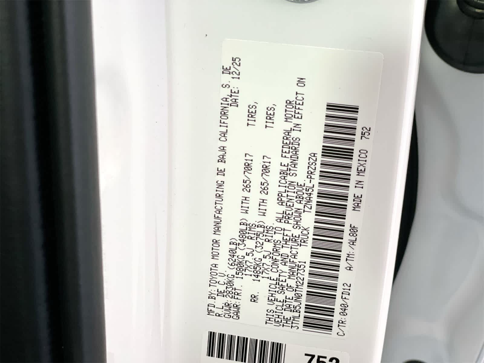 2026 Toyota Tacoma TRD Off Road