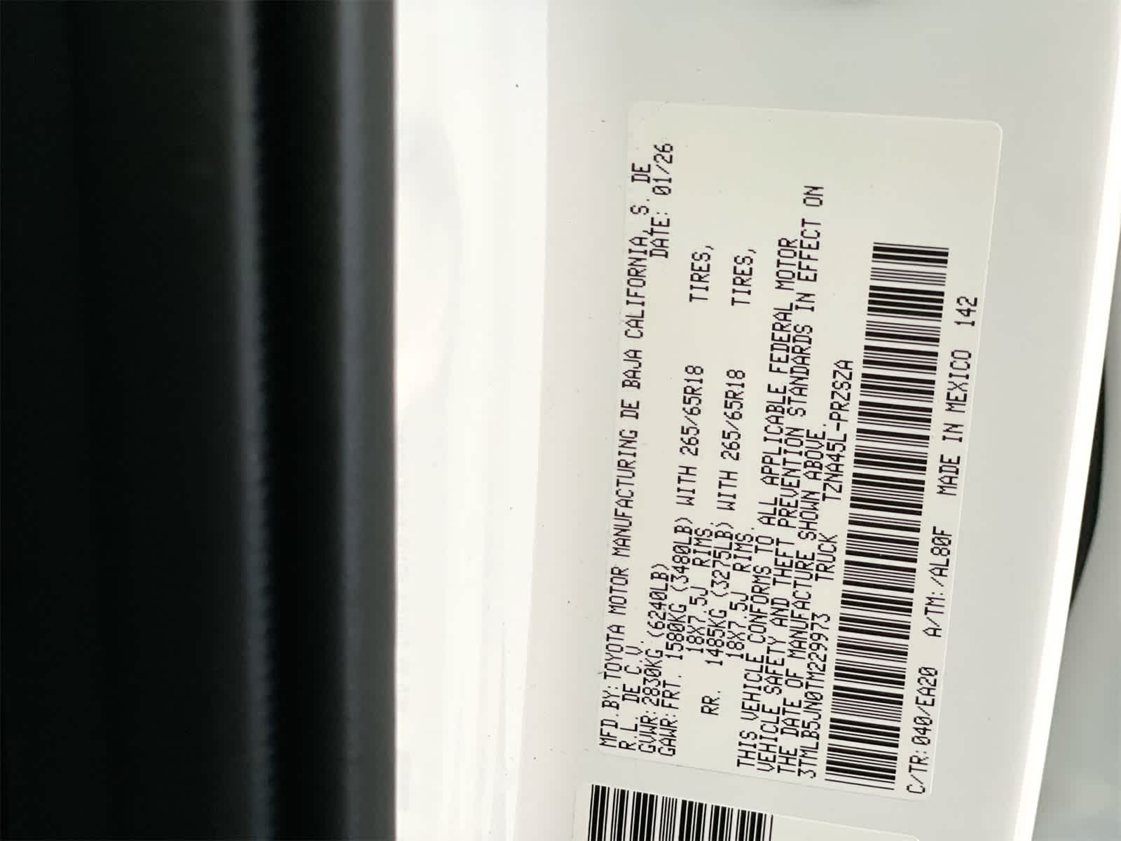 2026 Toyota Tacoma TRD Off Road