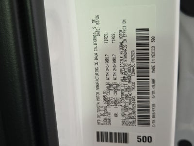 2026 Toyota Tacoma SR5