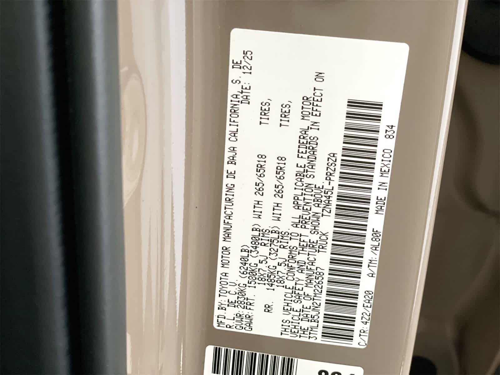 2026 Toyota Tacoma TRD Off Road