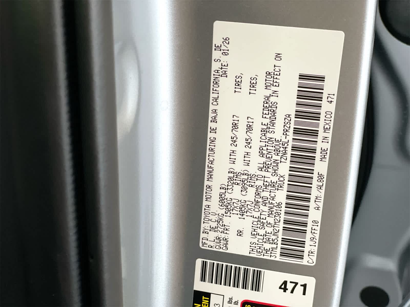 2026 Toyota Tacoma SR5