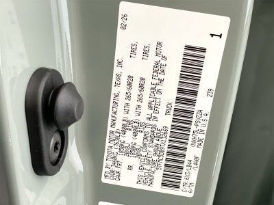 2026 Toyota Tacoma SR5