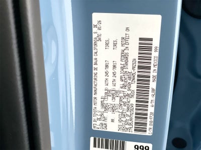 2026 Toyota Tacoma SR5