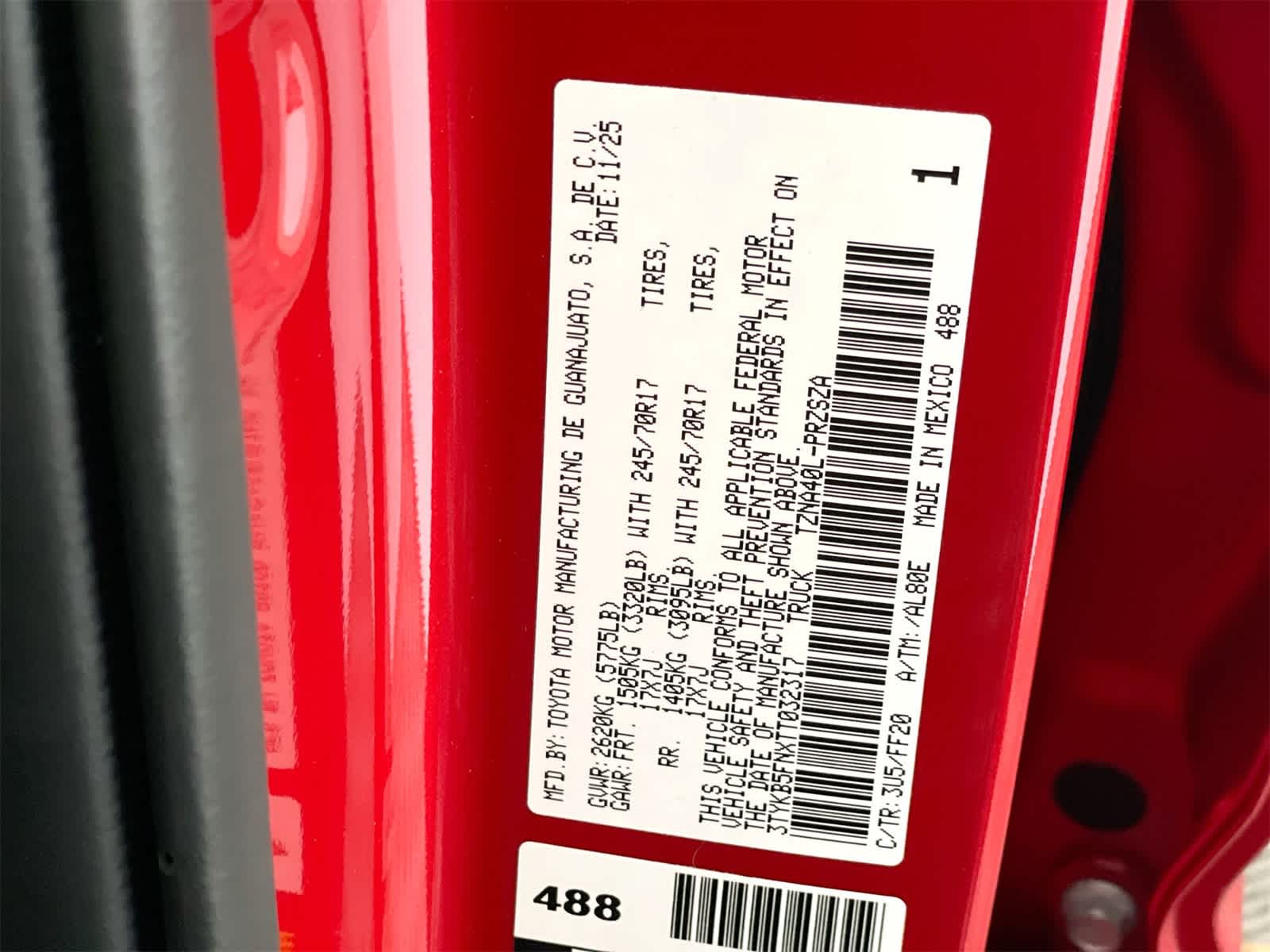 2026 Toyota Tacoma SR5