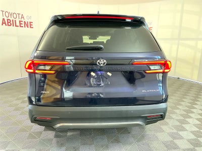 2026 Toyota Grand Highlander Platinum