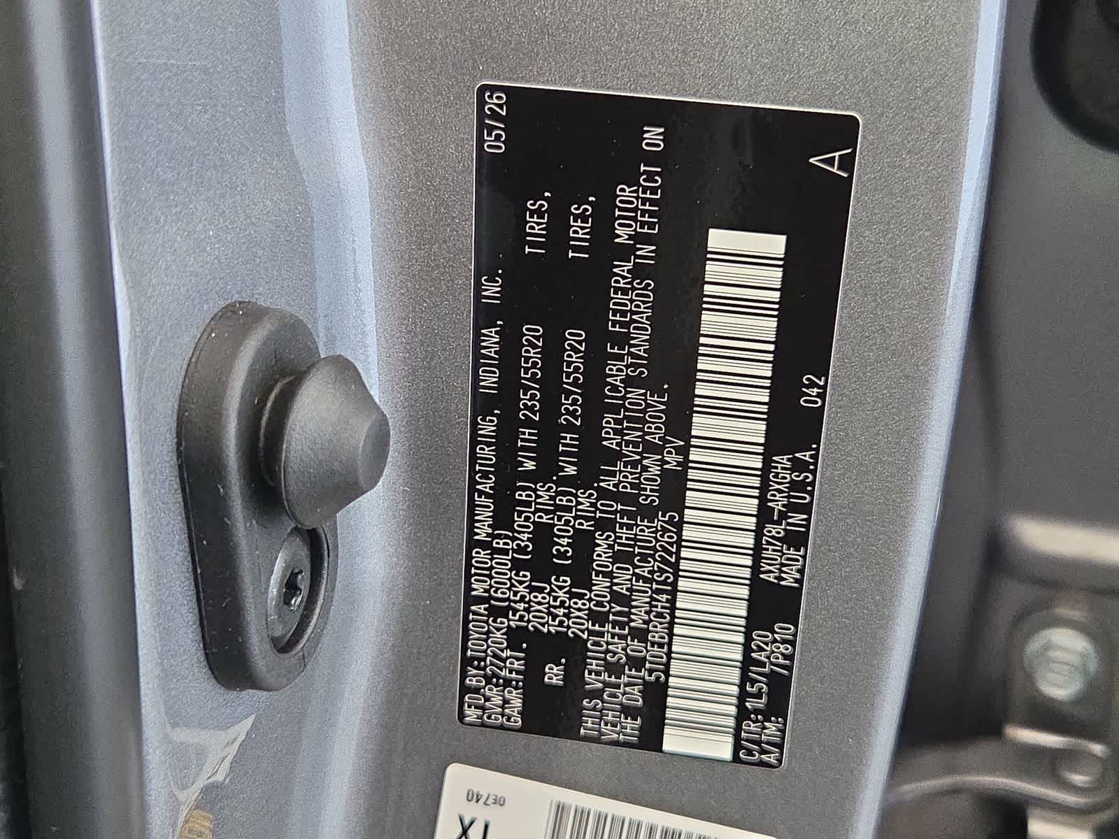 2026 Toyota Highlander Hybrid Platinum