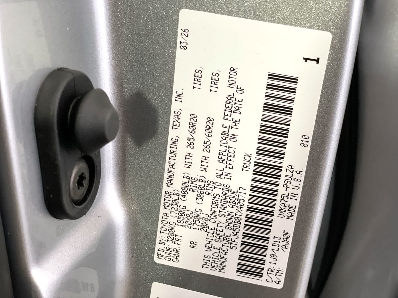 2026 Toyota Tundra Limited