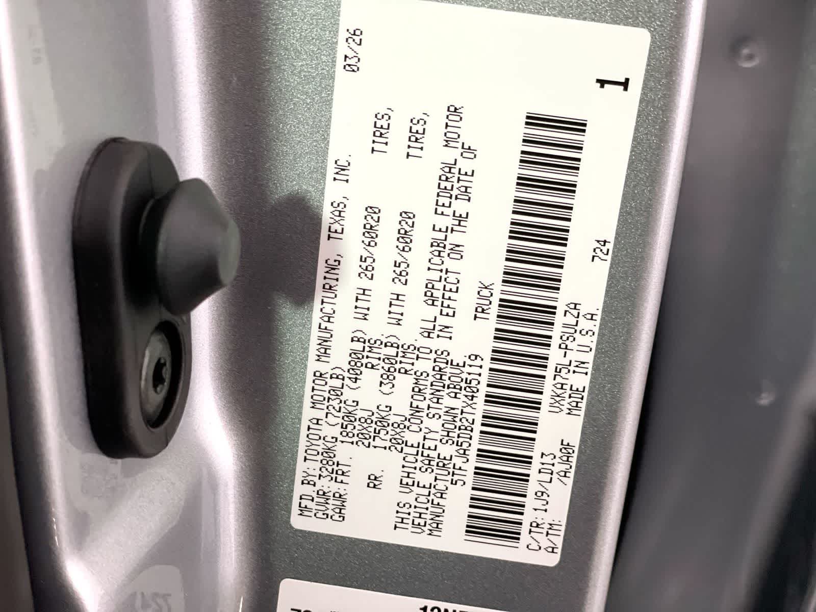 2026 Toyota Tundra Limited