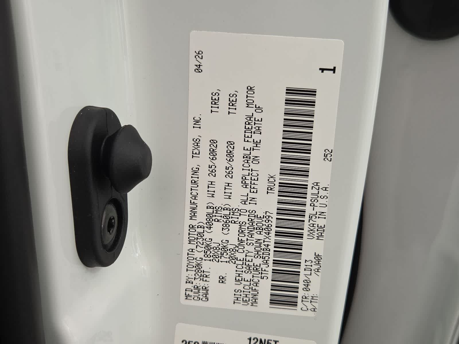 2026 Toyota Tundra Limited