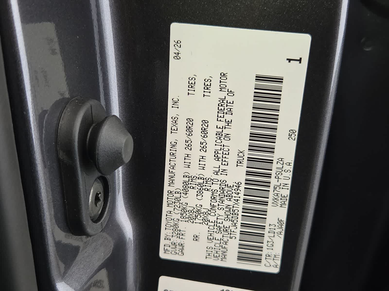2026 Toyota Tundra Limited