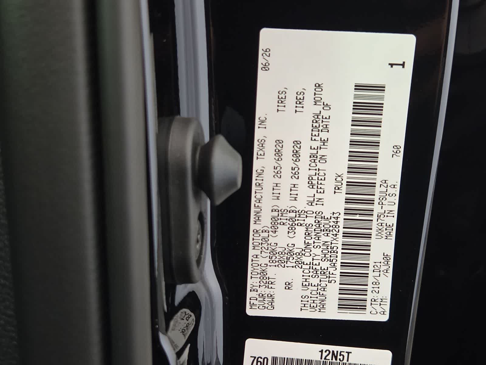 2026 Toyota Tundra Limited