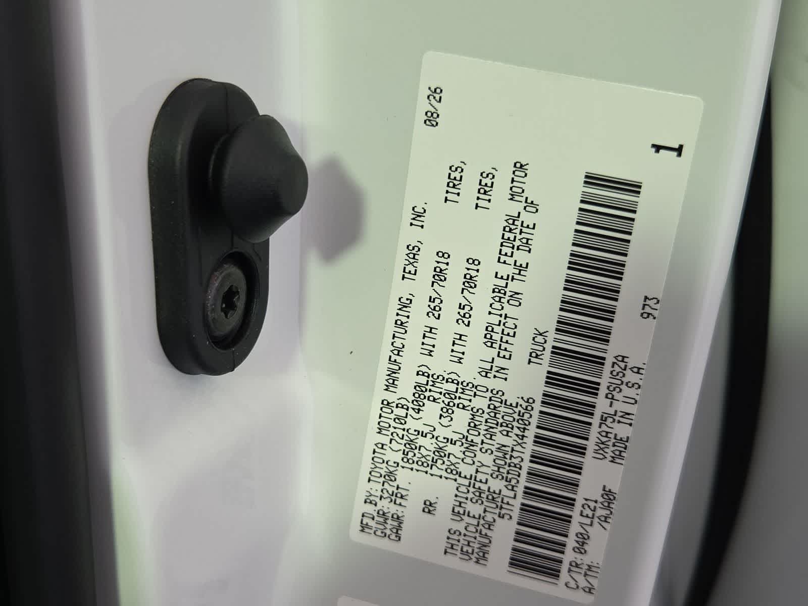 2026 Toyota Tundra SR5