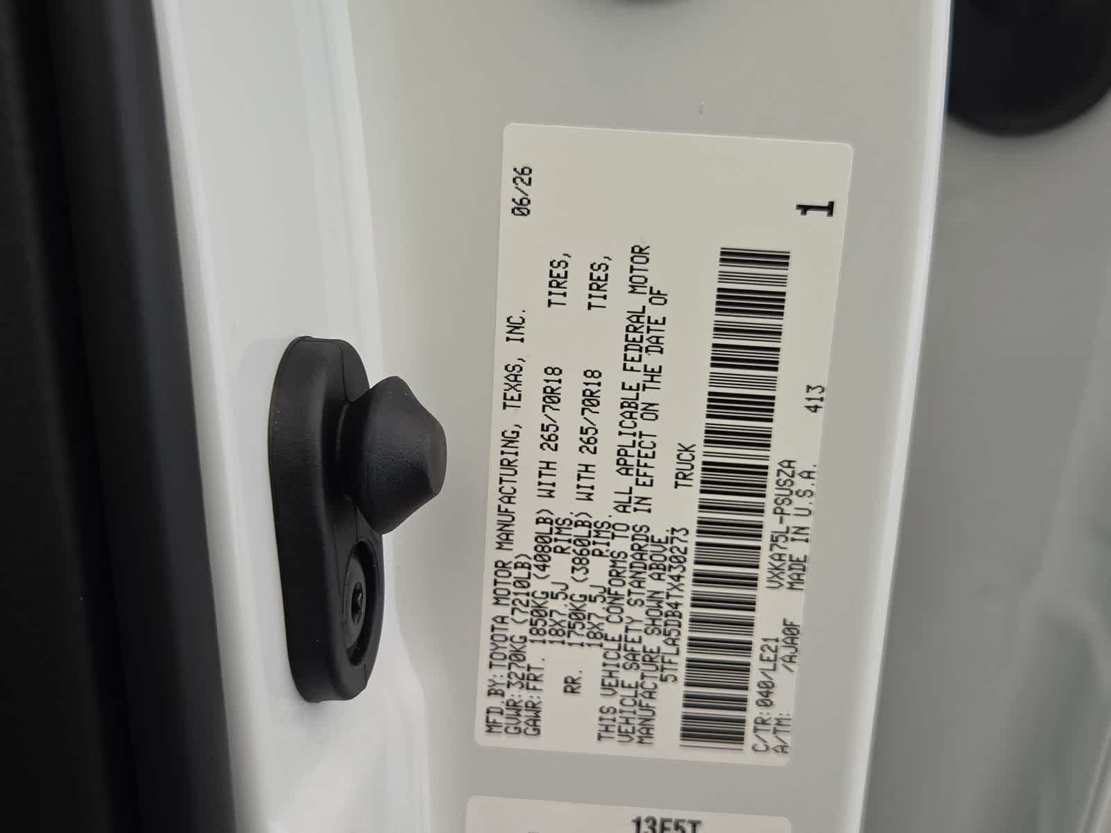 2026 Toyota Tundra SR5