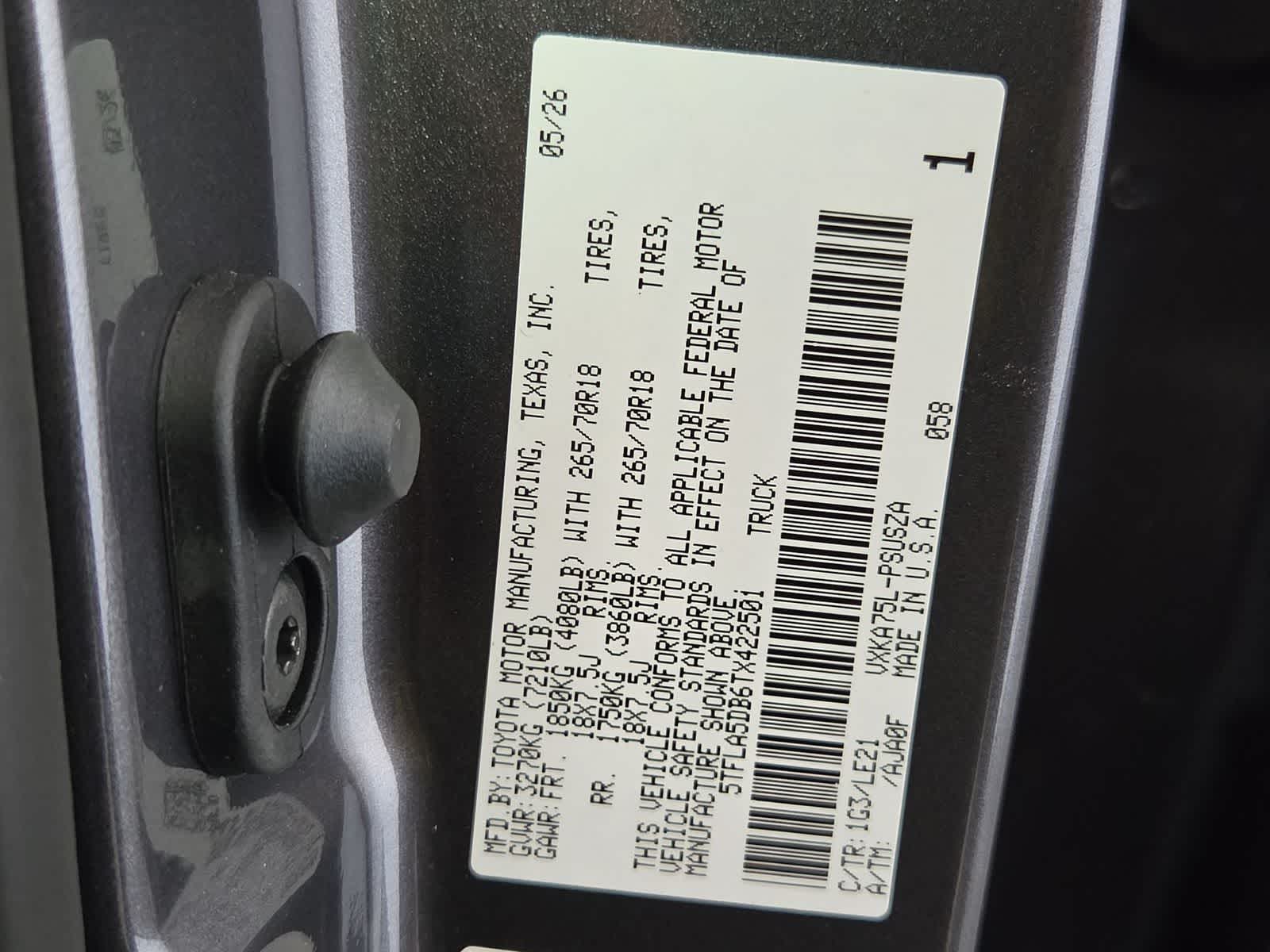 2026 Toyota Tundra SR5