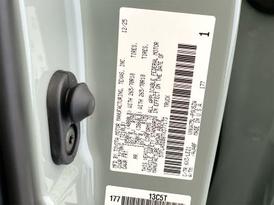 2026 Toyota Tundra SR5