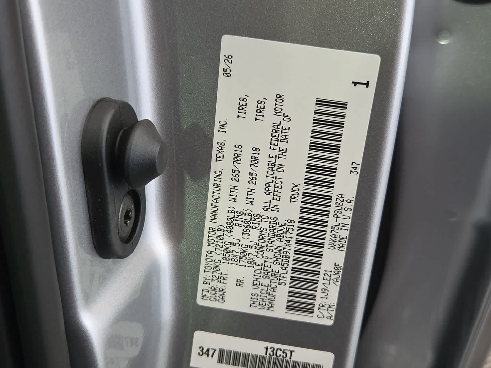 2026 Toyota Tundra SR5