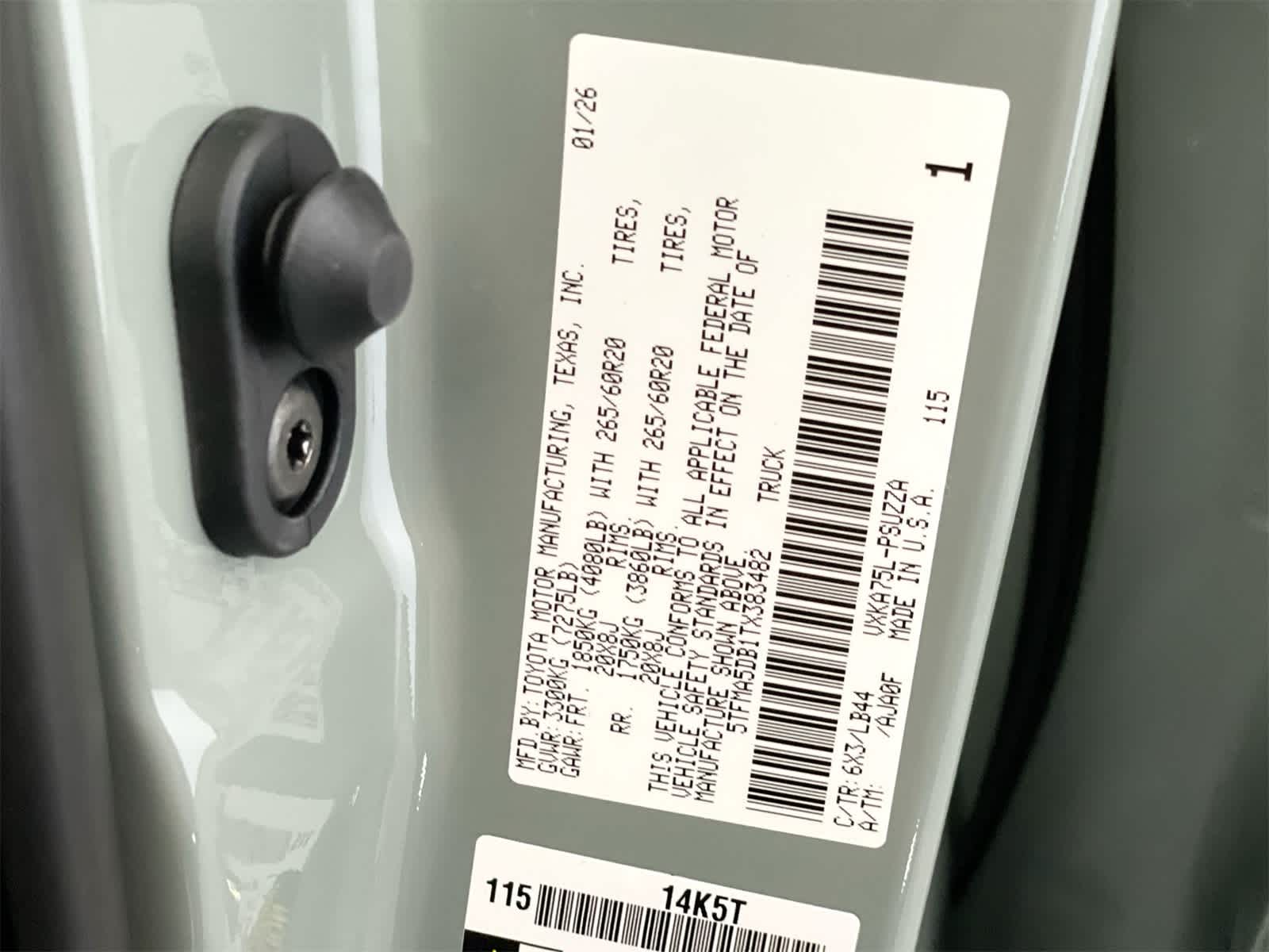 2026 Toyota Tundra 1794 Edition