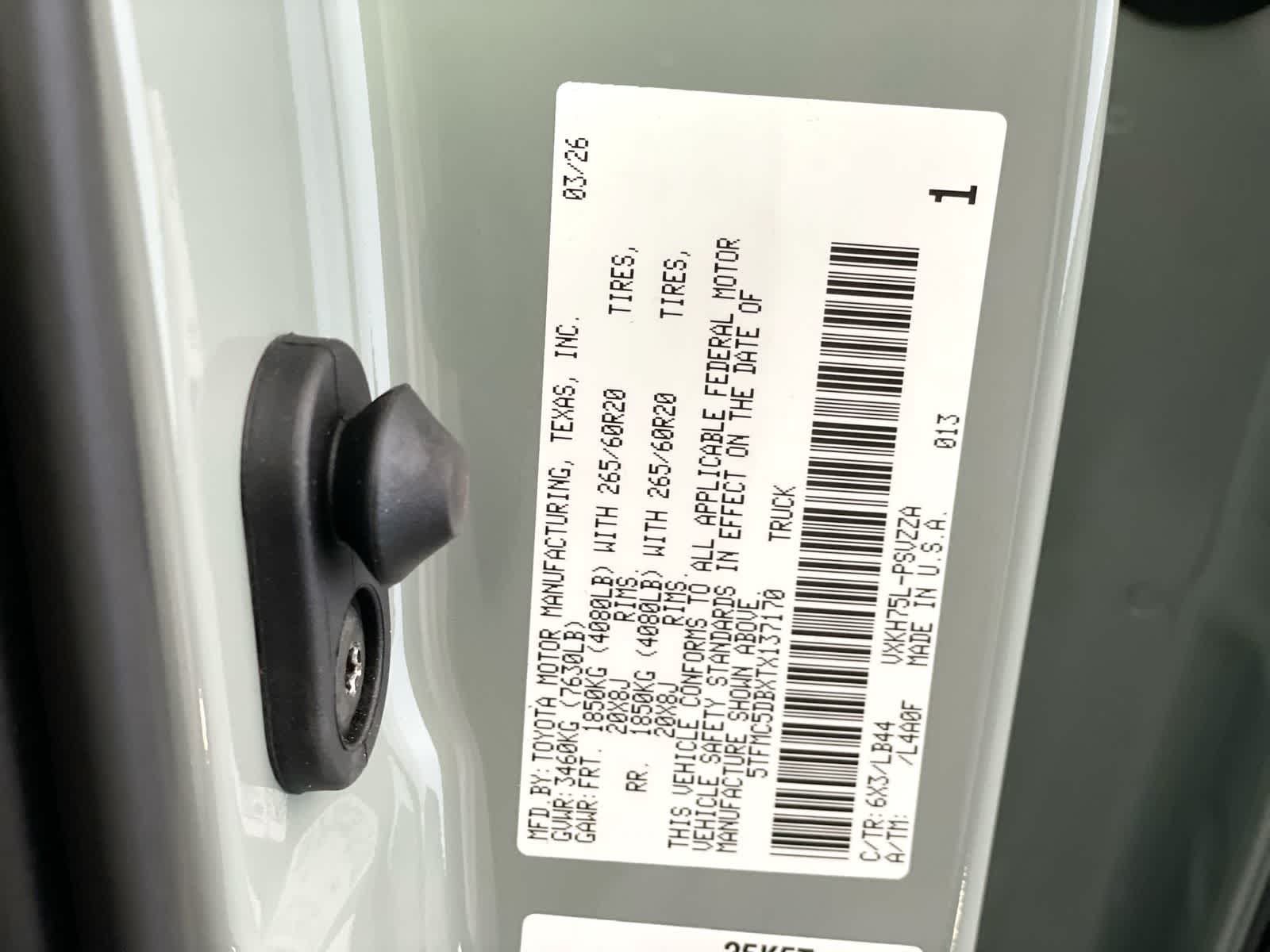 2026 Toyota Tundra 1794 Edition Hybrid