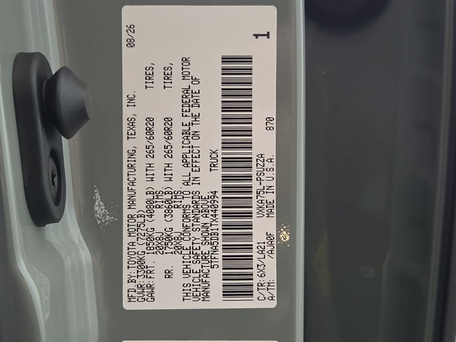 2026 Toyota Tundra Platinum