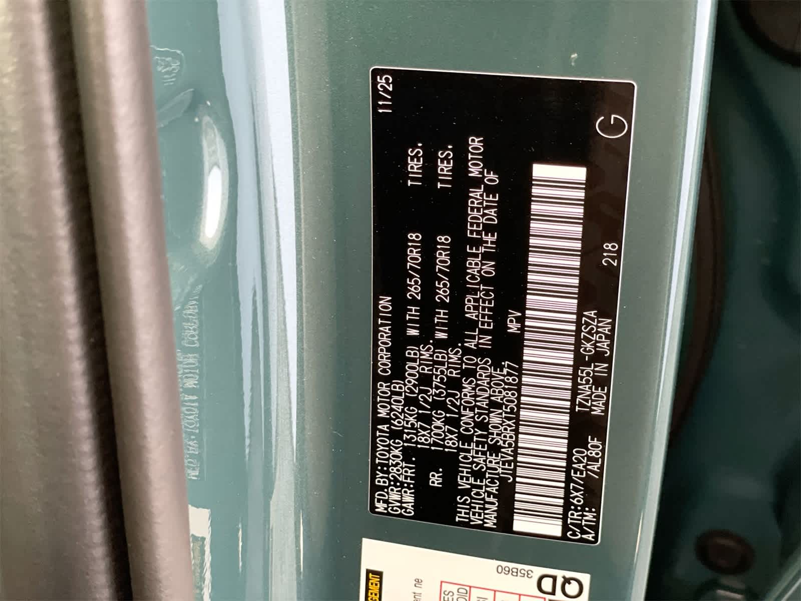 2026 Toyota 4Runner TRD Off Road Premium