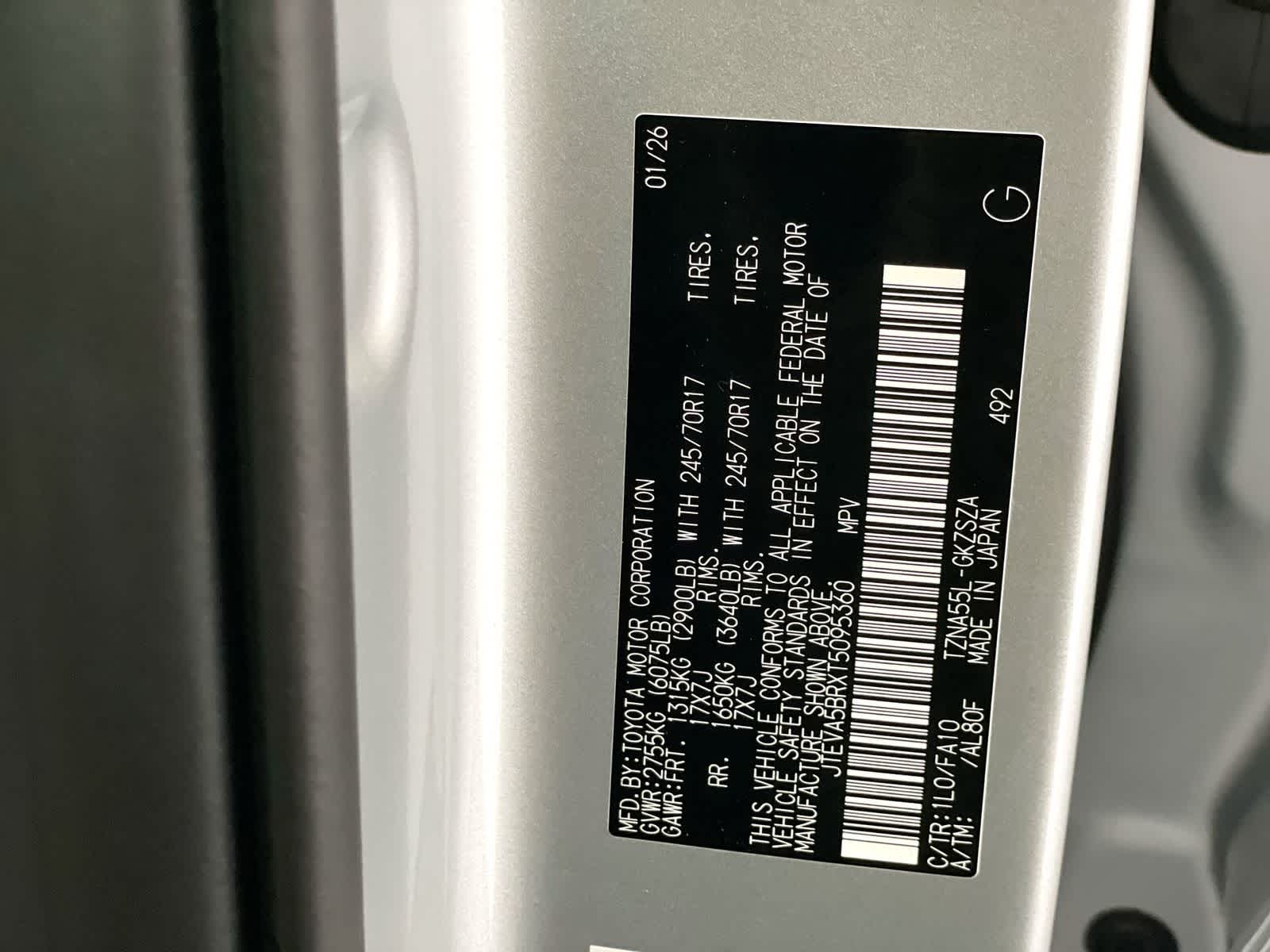 2026 Toyota 4Runner SR5