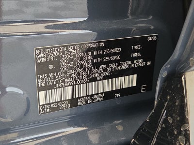 2026 Toyota RAV4 Plug-In Hybrid XSE