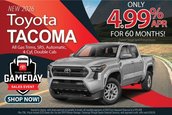 New 2026 Tacoma