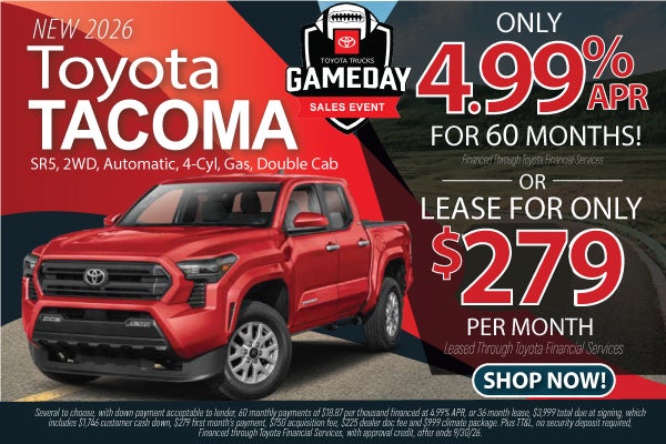 New 2026 Tacoma