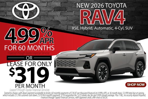New 2026 Rav4