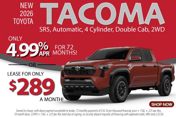 New 2026 Toyota Tacoma