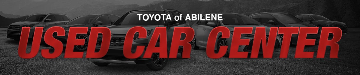 banner image of used car center Toyota of Abilene